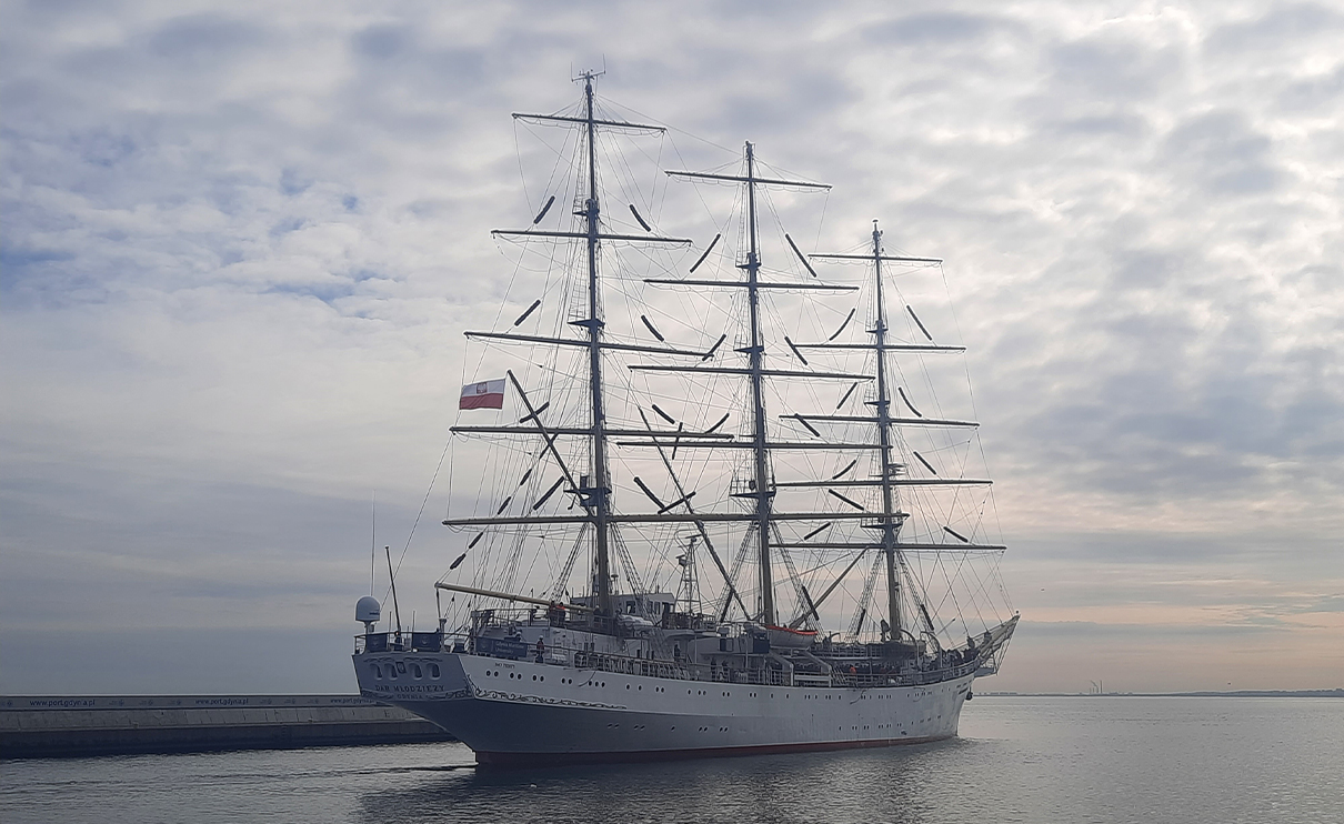 Dar Młodzieży wyrusza w rejs 2 marca 2026 roku