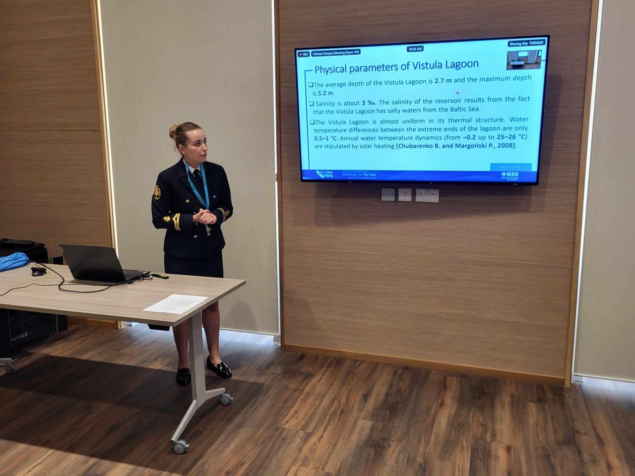 Nagroda za najlepsze wystąpienie na konferencji IEEE MetroSea 2023