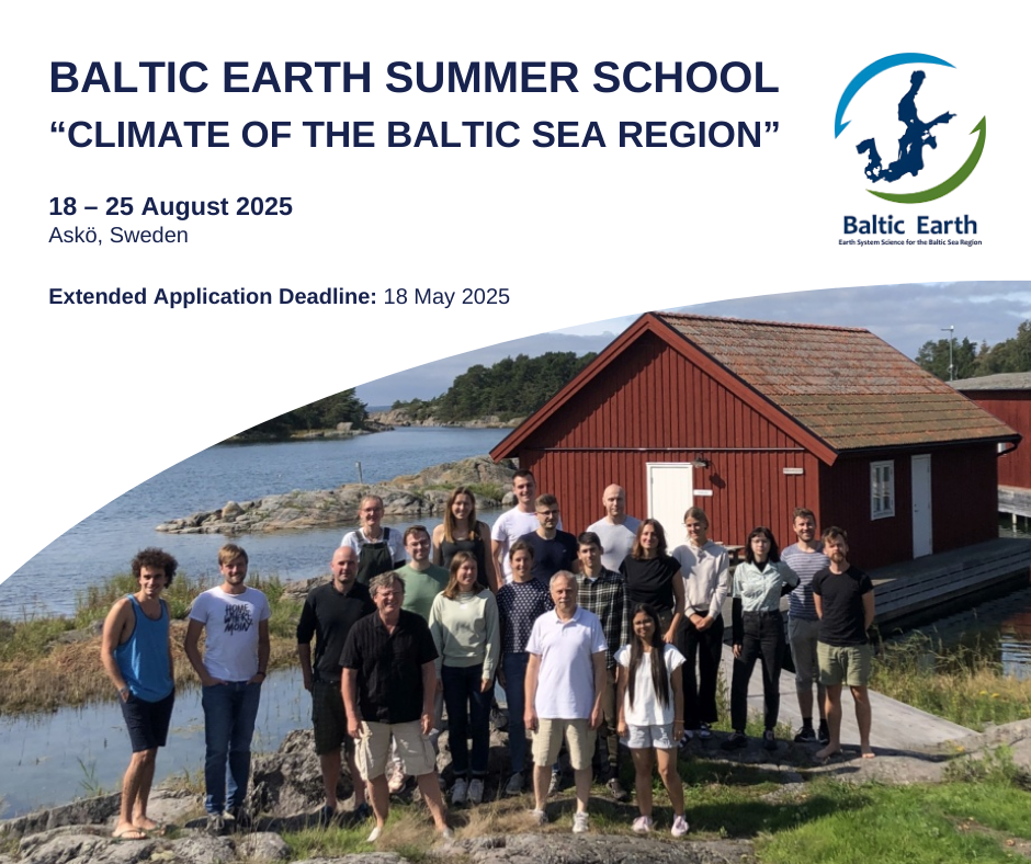 Szkoła letnia „Climate of the Baltic Sea Region” Szkoła letnia „Climate of the Baltic Sea Region”