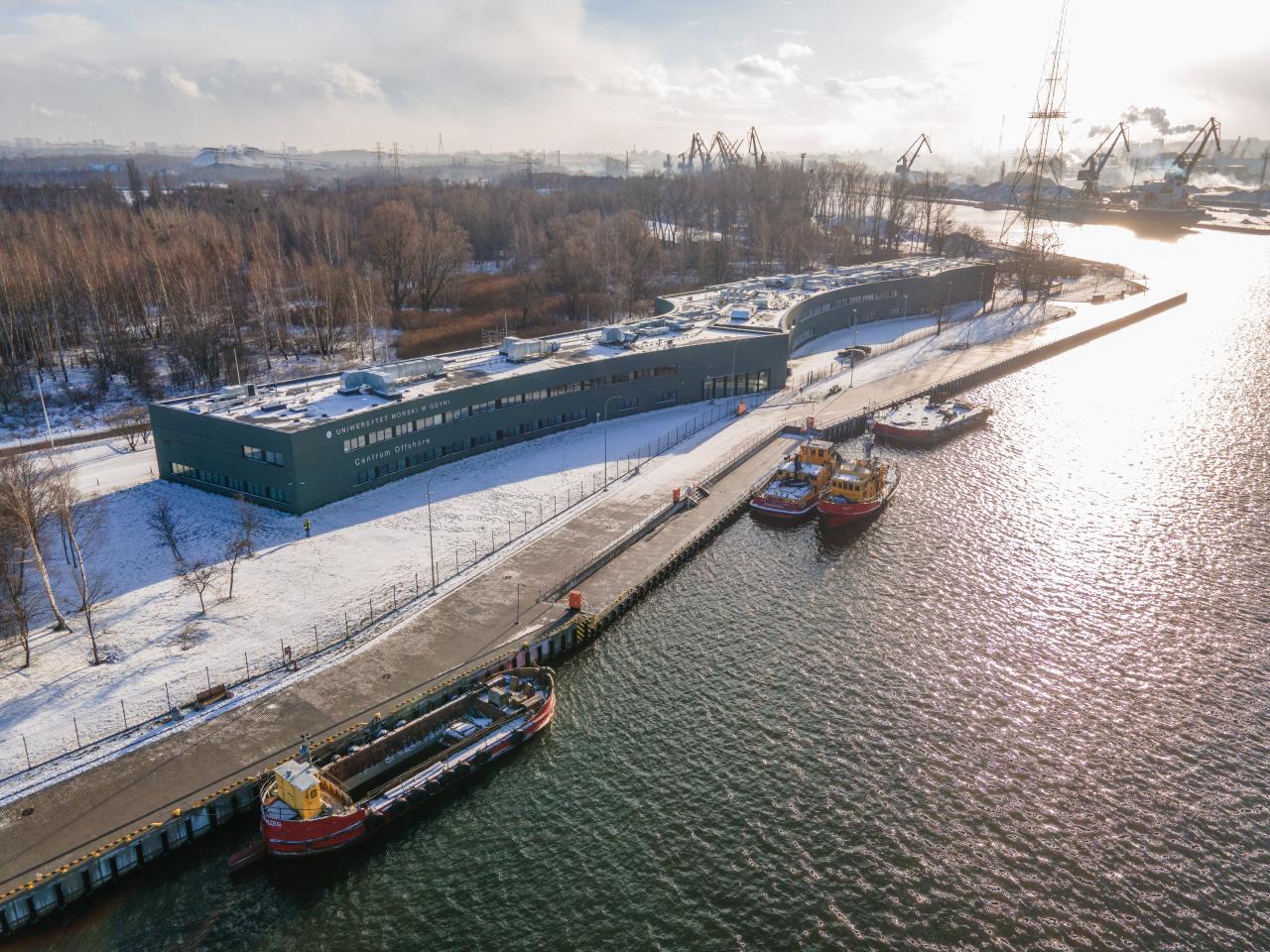 budynek Centrum Offshore Uniwersytetu Morskiego w Gdyni