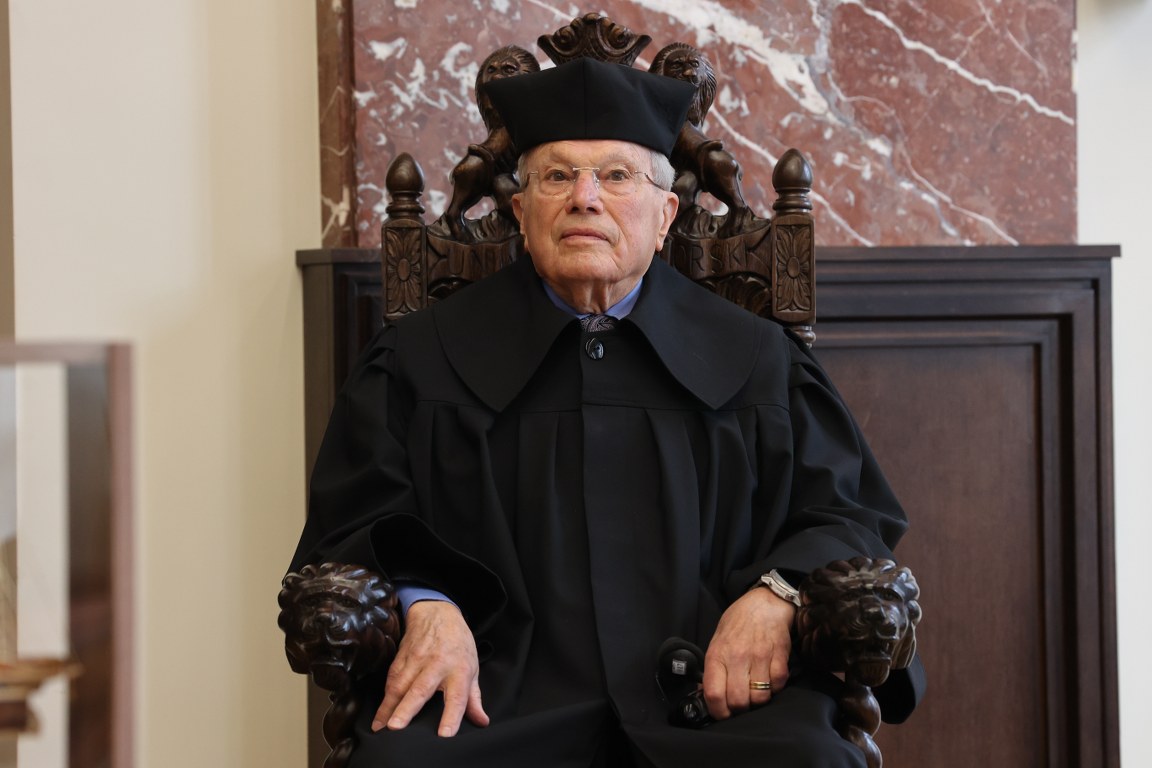Fot. Cezary Spigarski/UMG Prof. Bradford Parkinson - \"Father of GPS\"