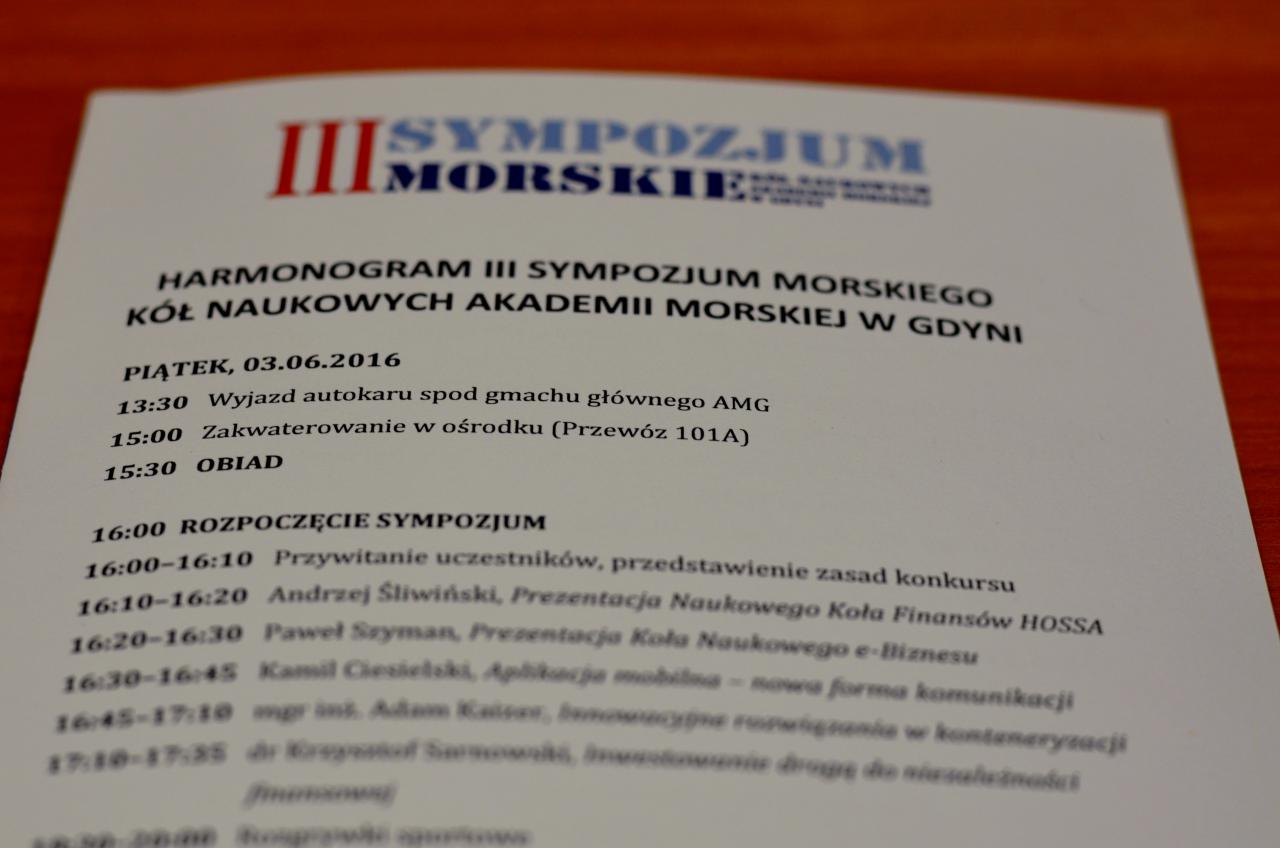 Sympozjum Morskie - Akademia Morska w Gdyni