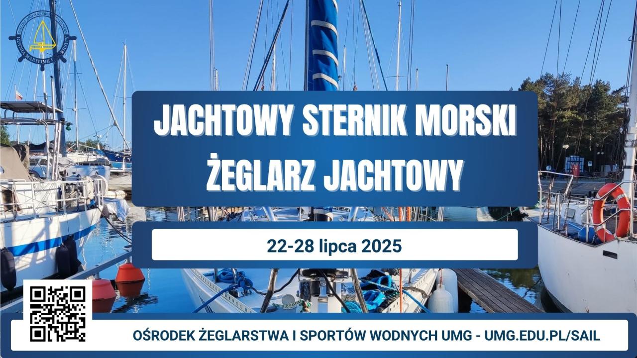Nowe szkolenia żeglarskie w ofercie Ośrodka żeglarskiego i Sportów Wodnych UMG