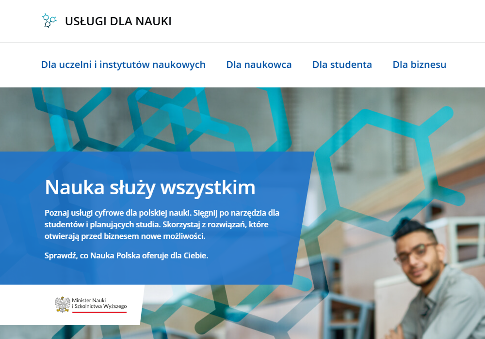 Usługi dla Nauki Usługi dla Nauki