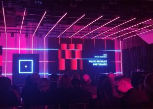 Scena podczas gali XXVI edycji konkursu Polski Produkt Przyszłości