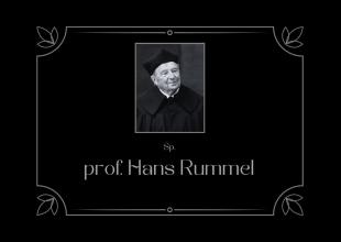 prof. Hans Rummel nekrolog