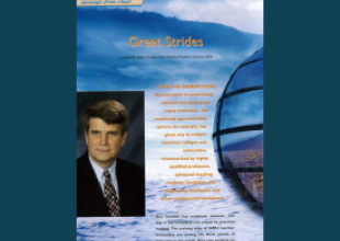 Leonard H. Tyler, rektor Marine Maritime Academy w Maine USA, dwukrotny przewodniczący IAMU