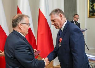 Prof. Lech Murawski odznaczony Krzyżem Oficerskim Orderu Odrodzenia Polski