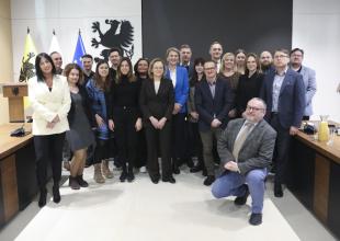 Spotkanie inauguracyjne - Transformacja energetyczna portów morskich: Uniwersytet Morski w Gdyni partnerem projektu DeCoInter realizowanego w ramach programu Interreg Południowy Bałtyk na lata 2021-2027