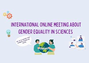 Spotkanie online „Gender equality in sciences\"