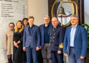 Delegacja z Lithuanian Maritime Academy z Kłajpedy z wizytą w UMG