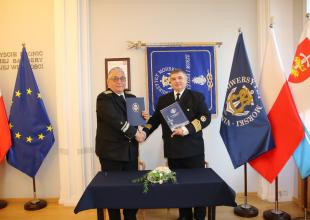 Wizyta Rektora-Komendanta z Nikola Vaptsarov Naval Academy