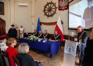 JM Rektor UMG gościem uroczystości nadania tytułu doktora honoris causa PM prof. Stanisławowi Gucmie