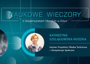 Plansza z tytułem Naukowe wieczory z UMG