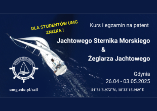 Ośrodek Żeglarstwa i Sportów Wodnych zaprasza do udziału w szkoleniach żeglarskich