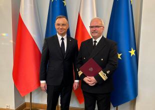 Prof. Krzysztof Czaplewski odebrał akt nominacyjny z rąk Prezydenta RP