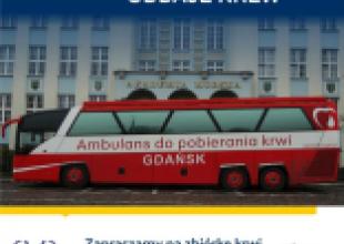 Zbiórka krwi przy Akademii Morskiej w Gdyni