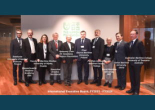 Międzynarodowa Rada Wykonawcza IEB (International Executive Board) Międzynarodowego Stowarzyszenia Uniwersytetów Morskich IAMU (Interantional Association of Maritime Universities) na lata 2023-2025