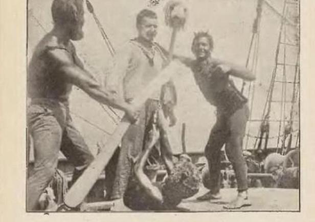 13.08.1923 r. Chrzest równikowy.