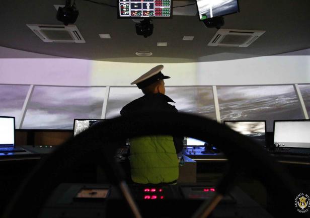 Wydział Nawigacyjny podczas 25. Finału WOŚP, fot. Katarzyna Okońska