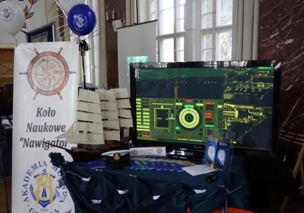 Stoisko Koła Naukowego Nawigator 
