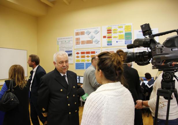 Podpisanie porozumienia z Zespołem Szkół Morskich, fot. Katarzyna Okońska