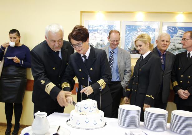 Podpisanie porozumienia z Zespołem Szkół Morskich, fot. Katarzyna Okońska