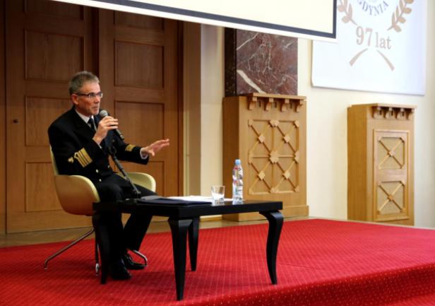 Debata z Rektorem Akademii Morskiej w Gdyni, fot. Magdalena Zajk