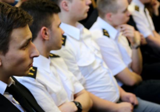 Debata z Rektorem Akademii Morskiej w Gdyni, fot. Magdalena Zajk