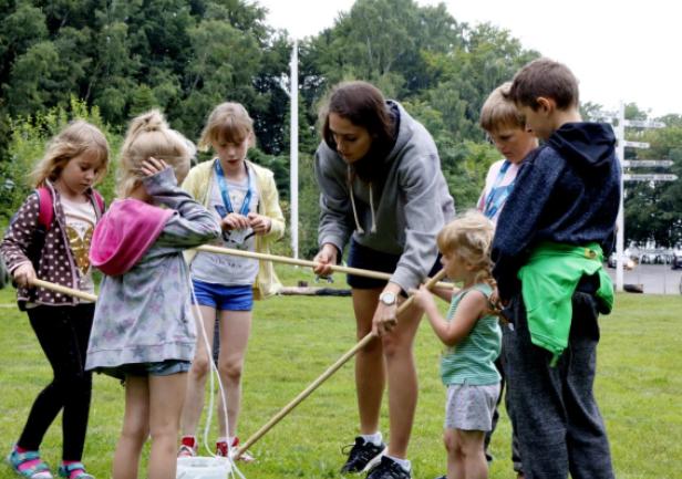 Akademia Morska w Gdyni gościła dzieci z Rytla  Akademia Morska w Gdyni gościła dzieci z Rytla