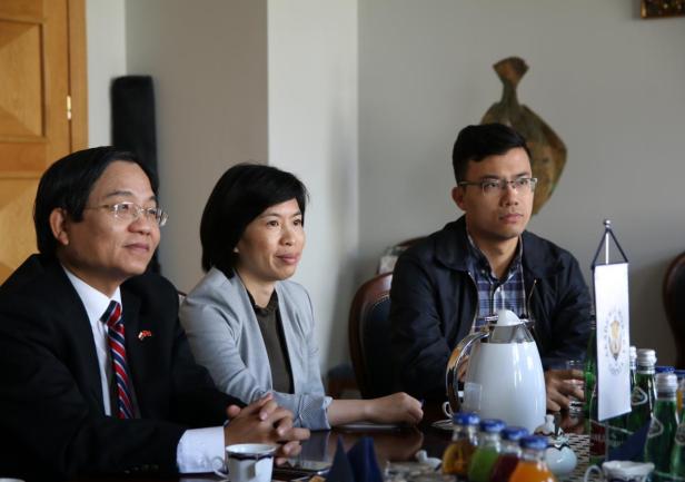 Wizyta Ambasadora Wietnamu Wizyta Ambasadora Wietnamu