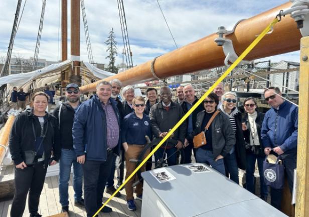 Wizyta na szkunerze MMA Ernestina z 1894 r.