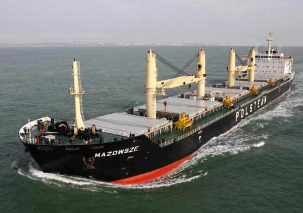 Masowiec PŻM \"Mazowsze\" - 38 056 DWT, zbud. 2008 r. w Chinach (fot. PŻM)