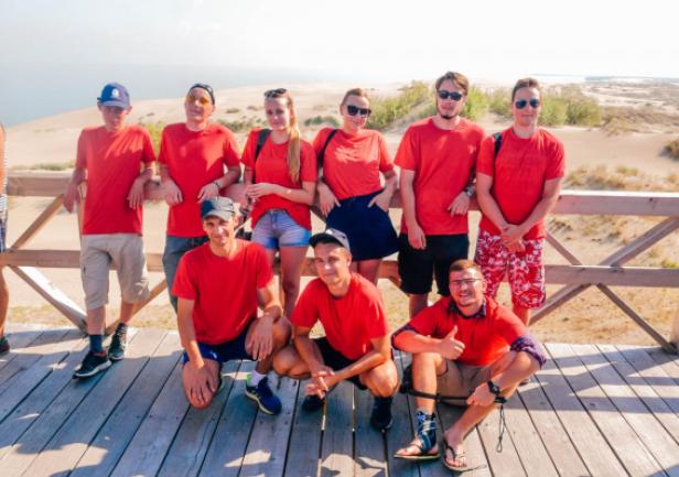 Reprezentacja Akademii w Parku Narodowym Kurylska Kosa