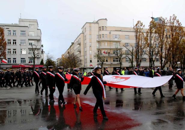 Parada Niepodległości w Gdyni, fot. Katarzyna Okońska