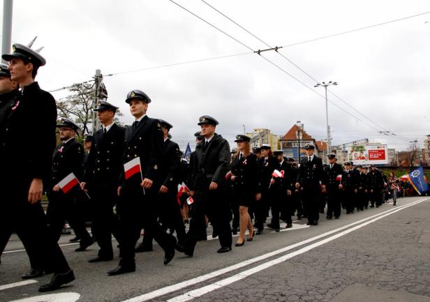 Parada Niepodległości w Gdyni, fot. Katarzyna Okońska