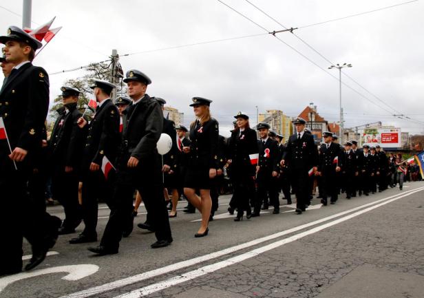 Parada Niepodległości w Gdyni, fot. Katarzyna Okońska