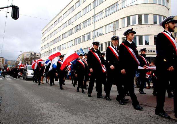 Parada Niepodległości w Gdyni, fot. Katarzyna Okońska