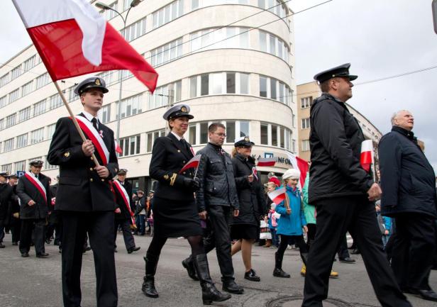 Parada Niepodległości w Gdyni, fot. Katarzyna Okońska