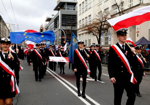 Parada Niepodległości w Gdyni, fot. Katarzyna Okońska
