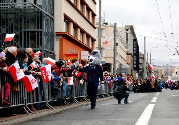 Parada Niepodległości w Gdyni, fot. Katarzyna Okońska