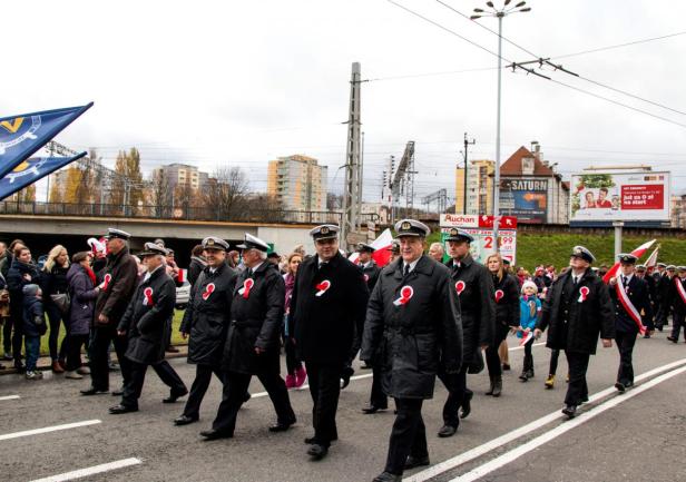 Parada Niepodległości w Gdyni, fot. Katarzyna Okońska