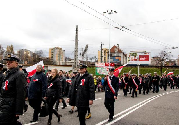 Parada Niepodległości w Gdyni, fot. Katarzyna Okońska