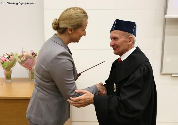 Gratulacje prof. Doroty Pyć