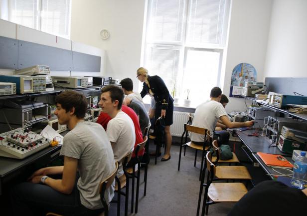 Zespół Szkół Chłodniczych i Elektronicznych w Akademii Morskiej, fot. Katarzyna Okońska