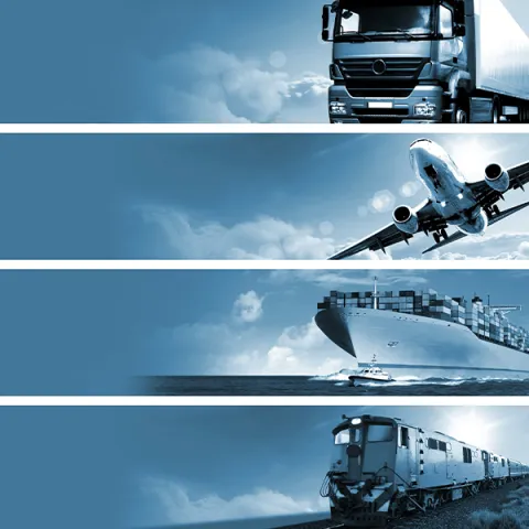 4 gałęzie transportu