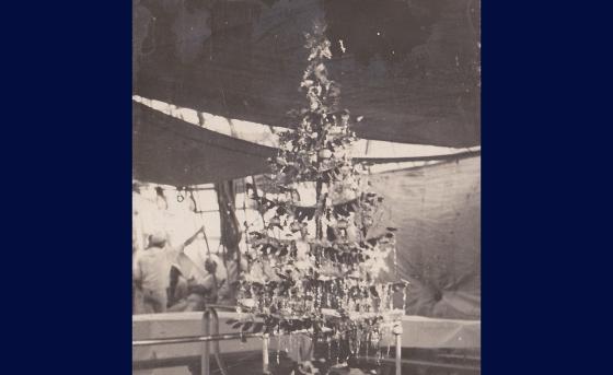 Wigilia i sylwester na „Darze Pomorza” w 1934 r. 