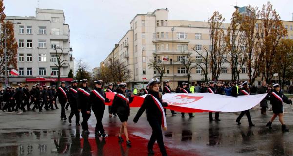 Parada Niepodległości w Gdyni, fot. Katarzyna Okońska Parada Niepodległości w Gdyni, fot. Katarzyna Okońska