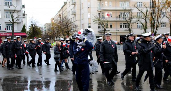 Parada Niepodległości w Gdyni, fot. Katarzyna Okońska Parada Niepodległości w Gdyni, fot. Katarzyna Okońska