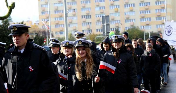 Parada Niepodległości w Gdyni, fot. Katarzyna Okońska Parada Niepodległości w Gdyni, fot. Katarzyna Okońska